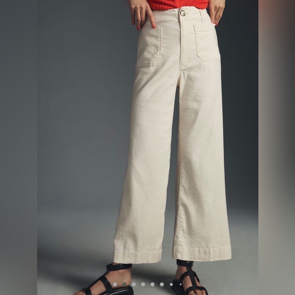 Anthropologie Maeve linen blend Colette pants